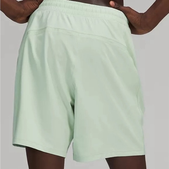 Lululemon Pace Breaker Short Size Small 7” Lined Arctic Green Mint - Picture 11 of 12